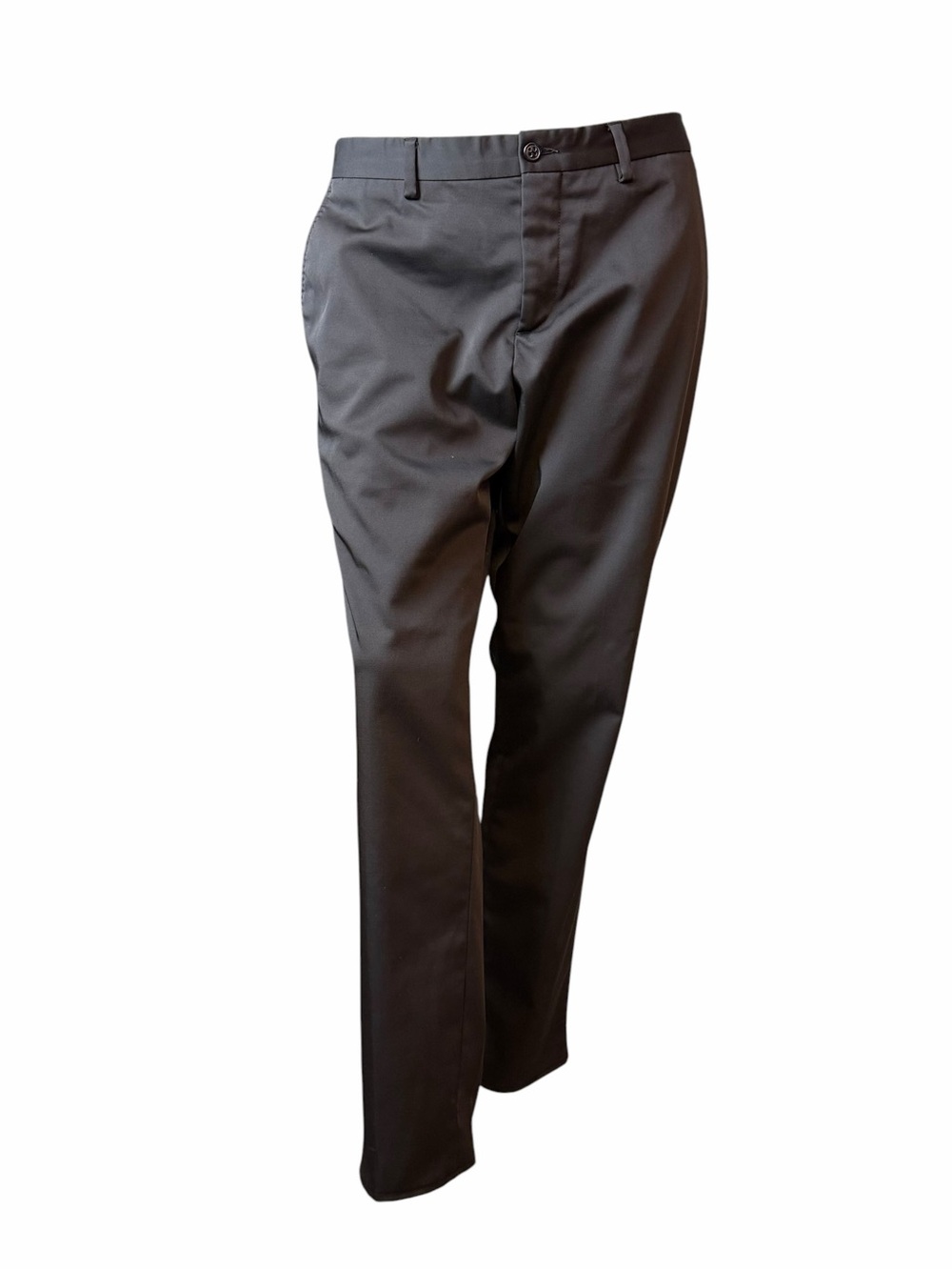Zara Men's Black Dress Pants - Slim Tapered